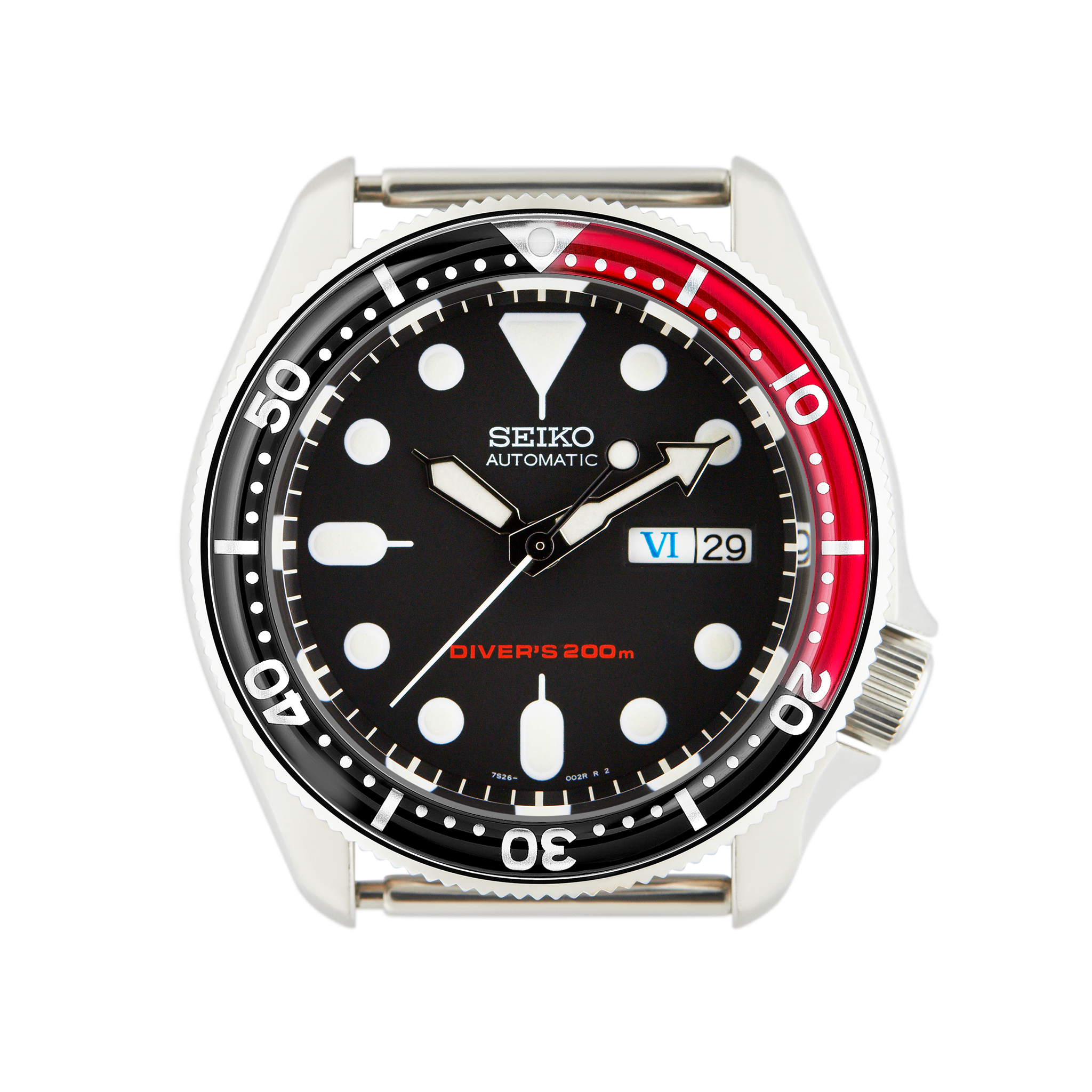 SKX007/SRPD Glass Bezel Insert: Seiko Style Coke – namokiMODS