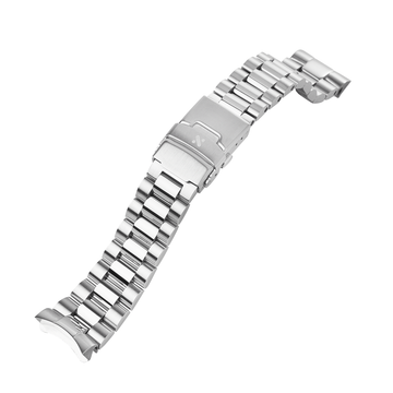 Watch Bracelet 22mm Stainless Steel Silver Black Blue Jubilee Two-Tone Rose  Gold Finish SKX SRPD Watchbands Mod Parts - AliExpress