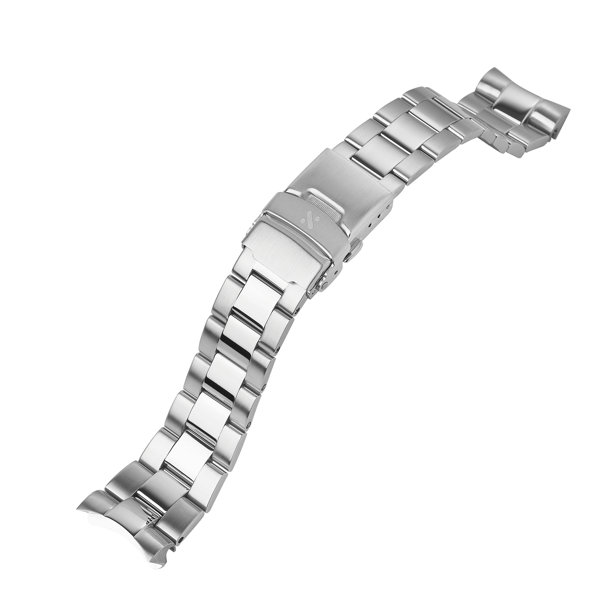 SKX/SRPD Watch Bracelet: Oyster with Polished Middle Links – namokiMODS