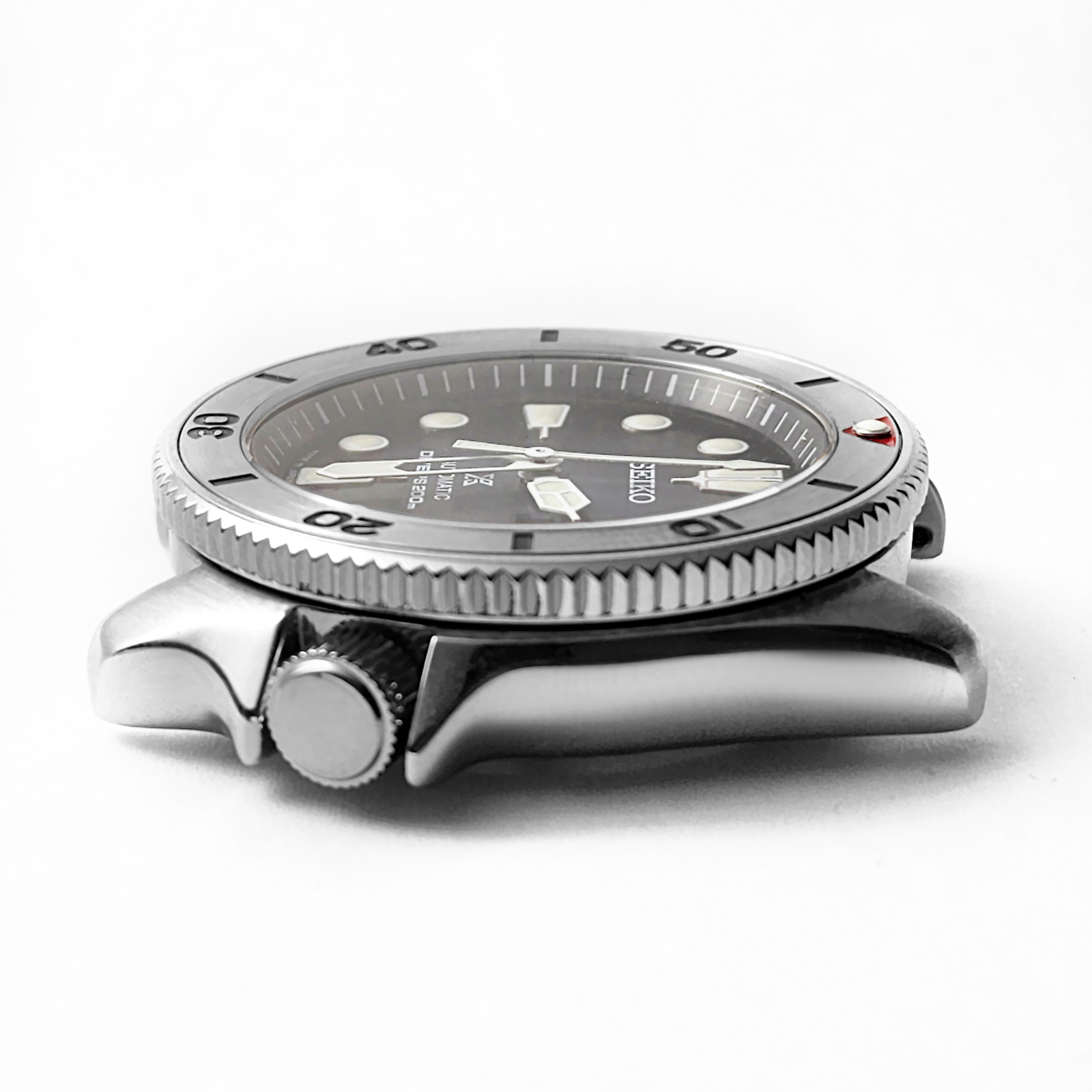 SKX007/SRPD Slim Coin Edge Bezel: Steel Finish – namokiMODS