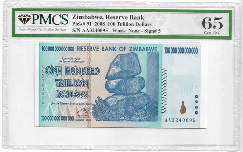 Zimbabwe, 100 Trillion