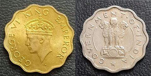 Coin, India, British, Republic