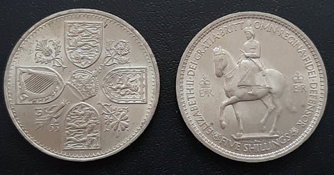 Queen Elizabeth, Coronation, Coin