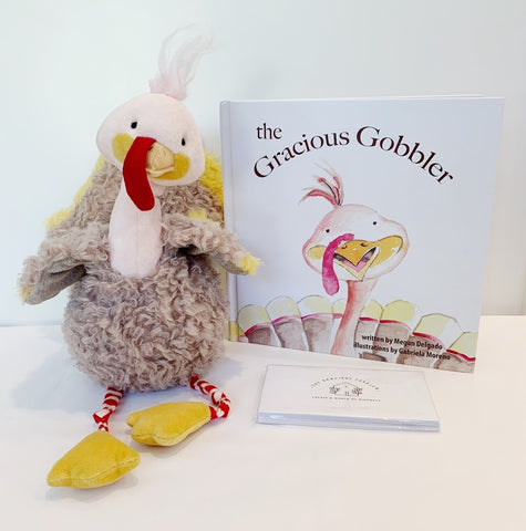 Gracious Gobbler Book and Plush Turkey
