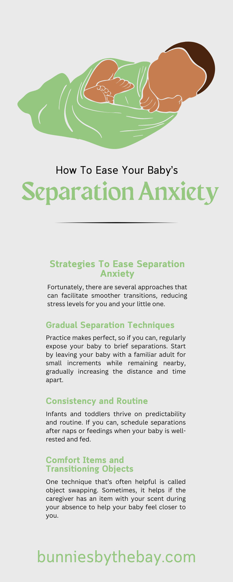 How To Ease Your Baby’s Separation Anxiety