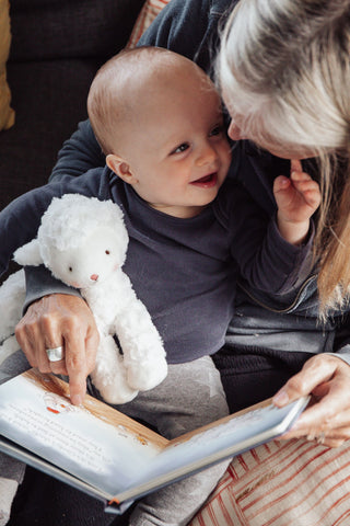 Baby Being Read To