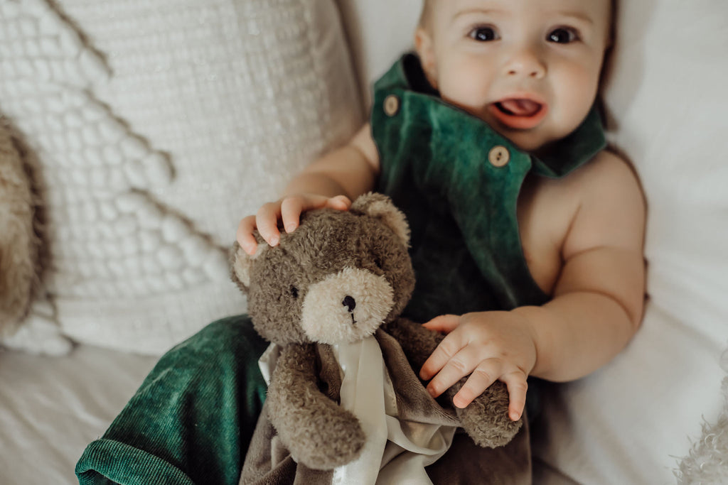 Baby with Bear Lovey