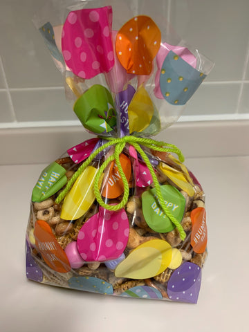 Easter Bunny Tracks Trail Mix Goody Bags
