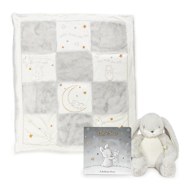 Little Star Quilt, Baby Bedding, Luxury Blanket