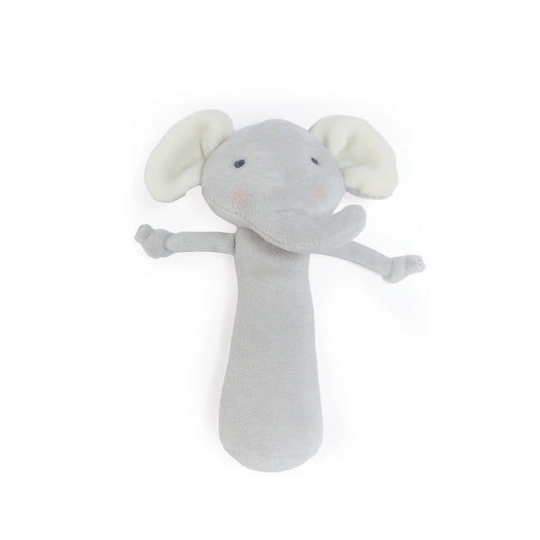 Friendly Chime Gray Bunny, Baby Rattle