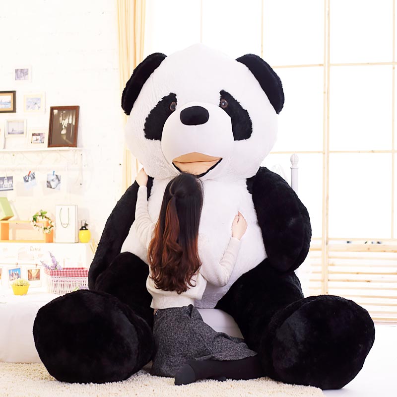 big stuffed panda bear