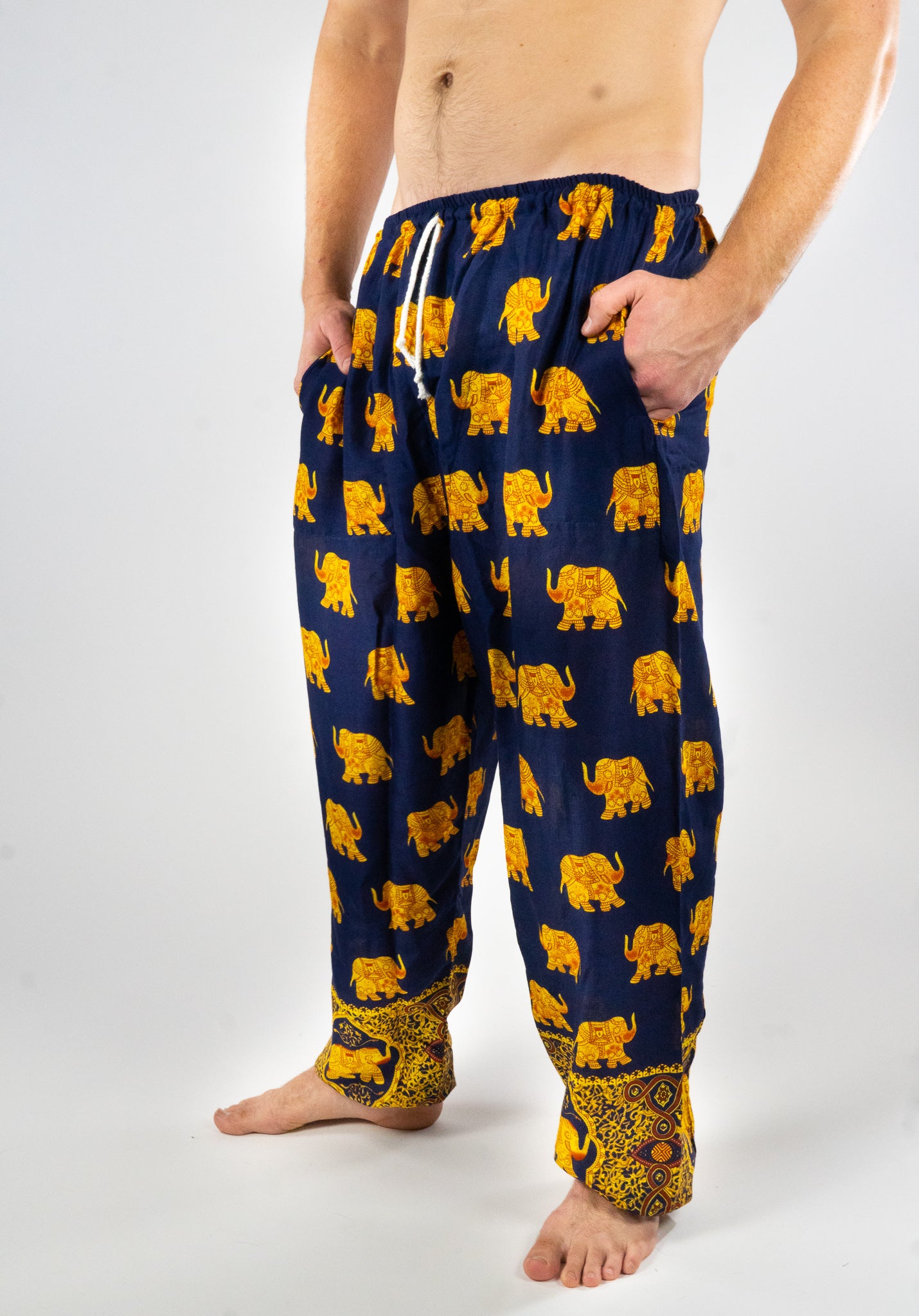 Aztec Elephant Pants-Black – The Elephant Temple