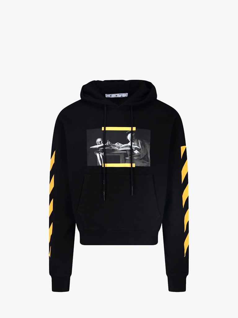 bred Pelmel Dangle CARAVAGGIO PAINTING OVER HOODIE - OFF-WHITE | SMETS