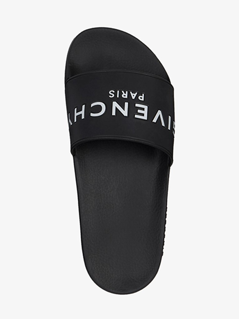Givenchy paris rubber flat sandals - GIVENCHY | SMETS