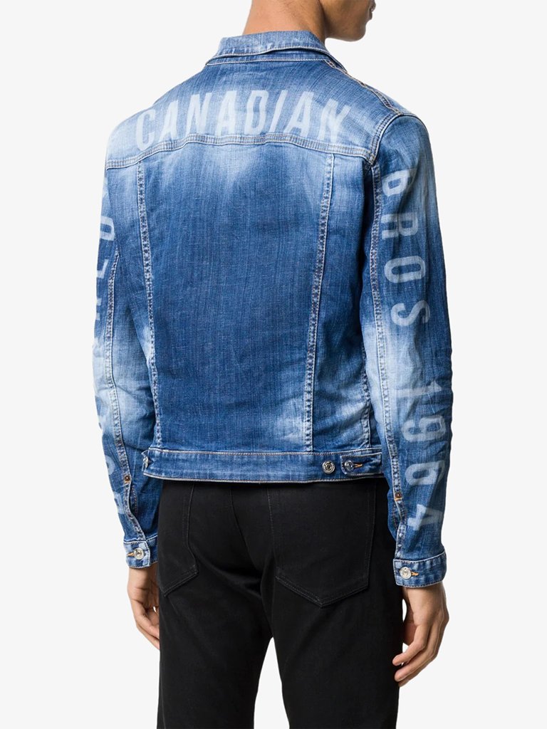 dsquared2 denim jacket mens