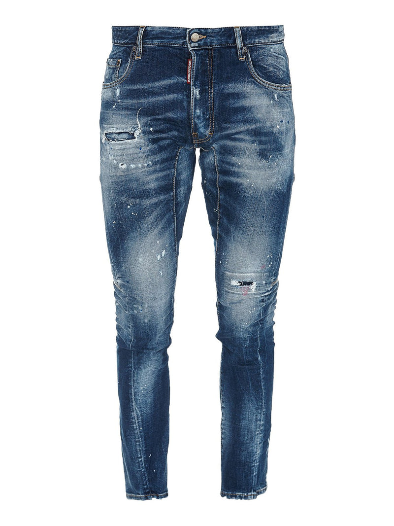 DSQUARED Tidy biker jean ベージュ 44