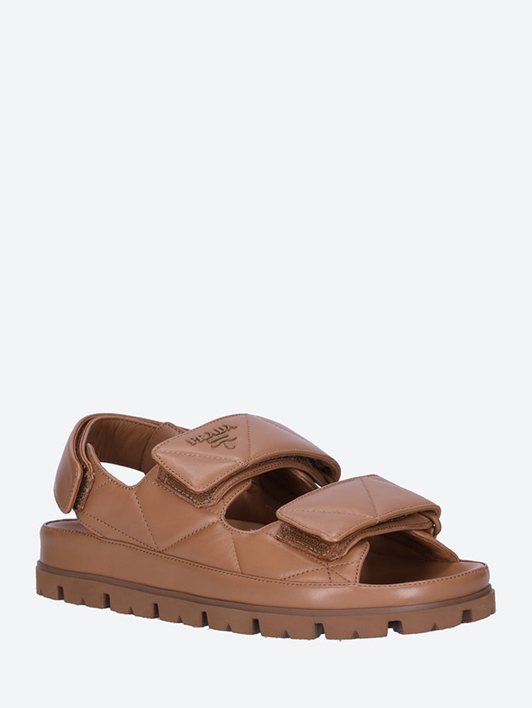 Soft nappa leather sandals - PRADA | SMETS