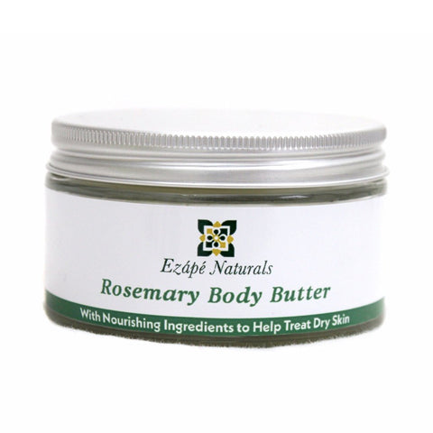 jar of rosemary body butter