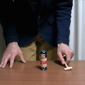 Unbreakable Wooden Man Magic Toy