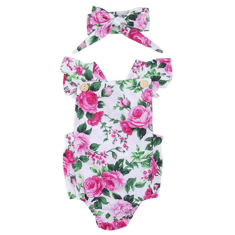 Baby girl romper | Mindful Yard