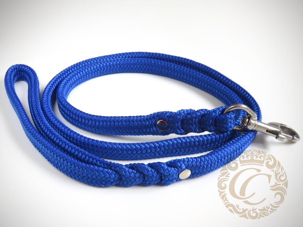 Dog leash for small & medium dogs Royal Blue Diamond