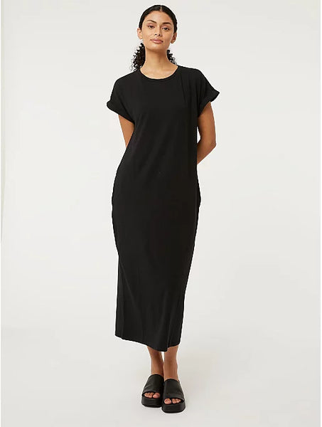 Asda Black T-Shirt Midi Dress