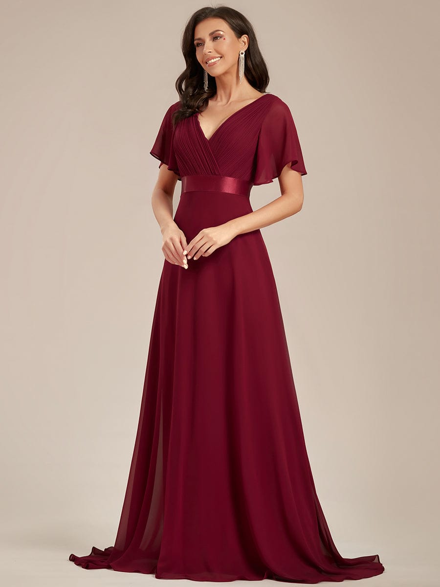 Burgundy Bridesmaid Dresses