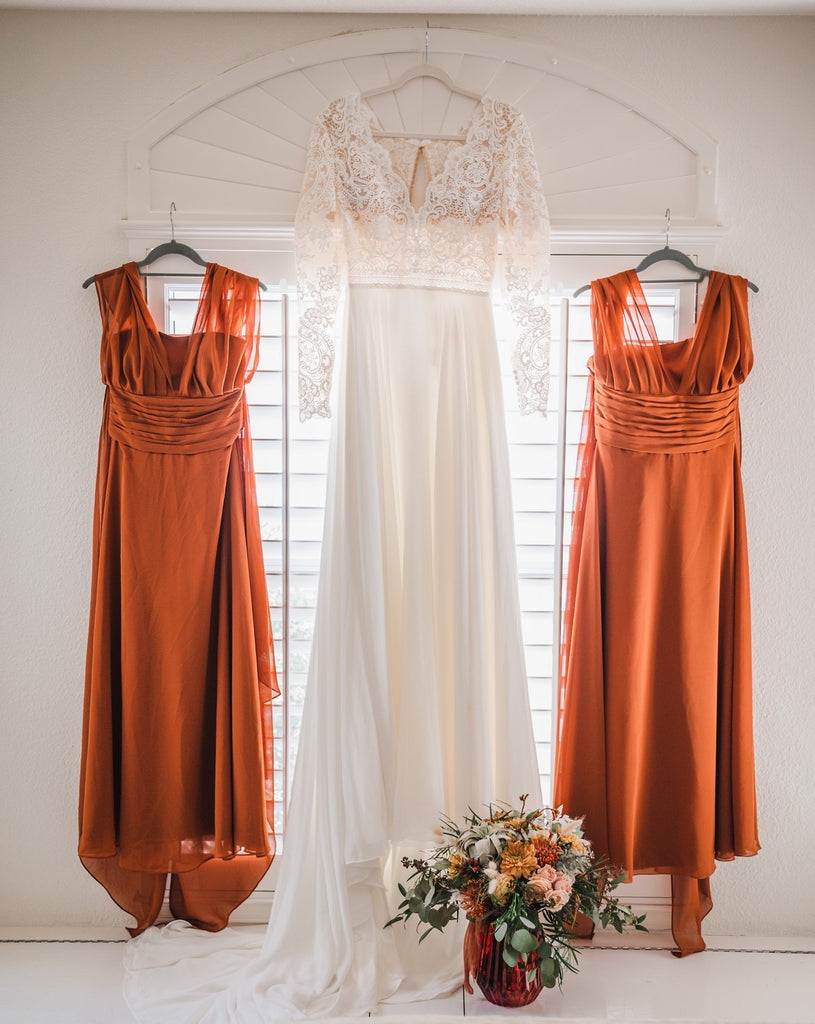 Burnt Orange Maternity Dress Leg … curated on LTK