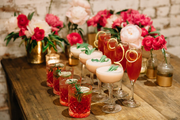 Pastel-Colored Cocktails