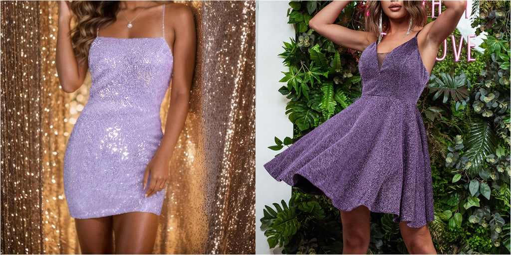 Royal Purple HOCO Dress