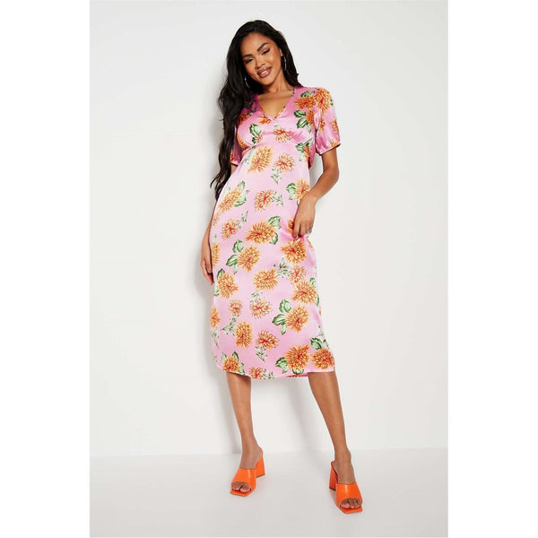 The House of Fraser Ted Baker satin floral dress