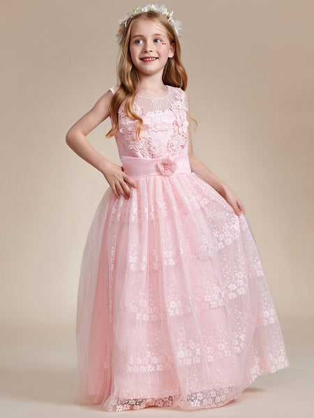 Baby Satin and Tulle Dress