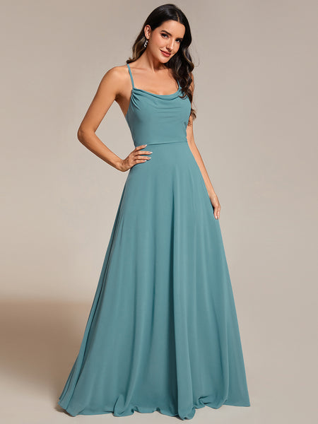 Cowl Neck Maxi Dress from ever pretty
