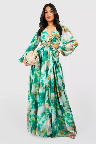 green-petite-floral-chiffon-dress-from-boohoo