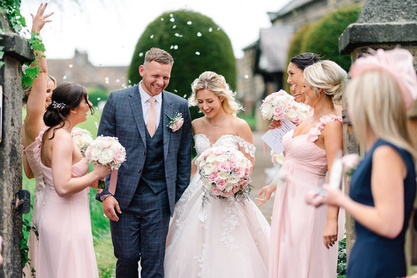 pink bridesmaid dress