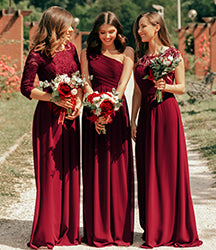 bright bridesmaid dresses uk