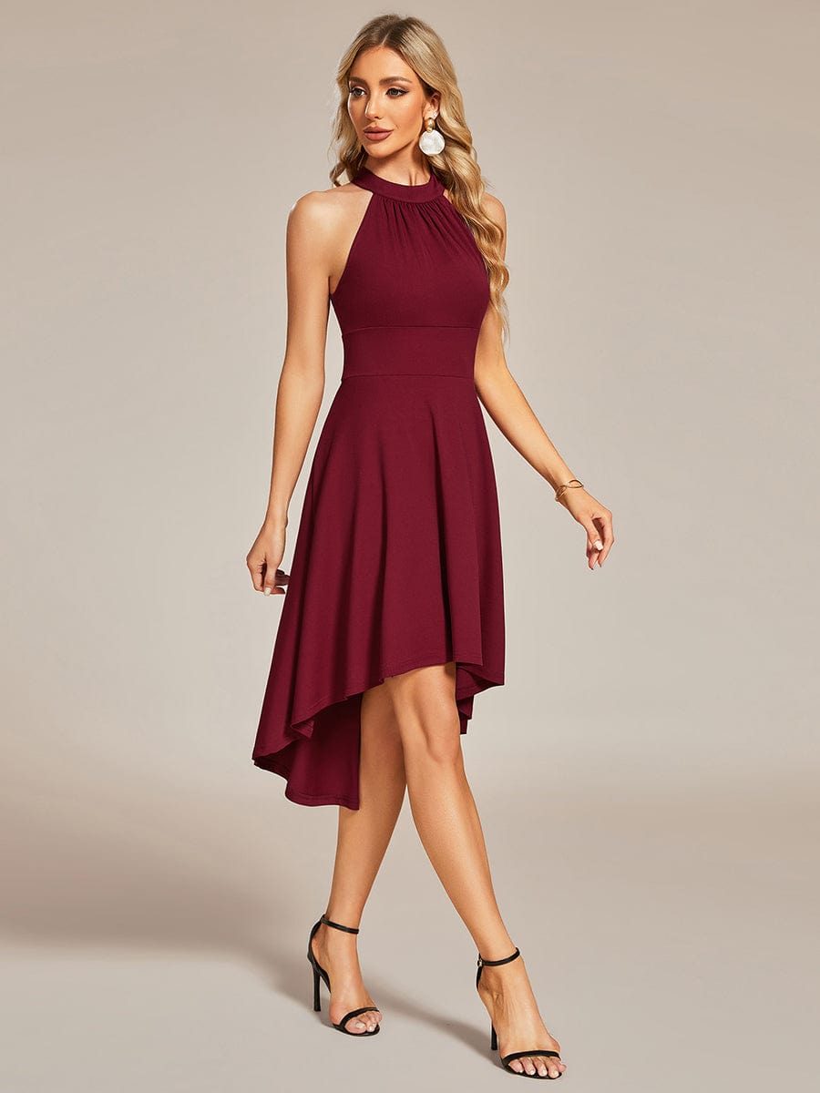 A-Line Halter Summer Sundresses Causal Cocktail Dress