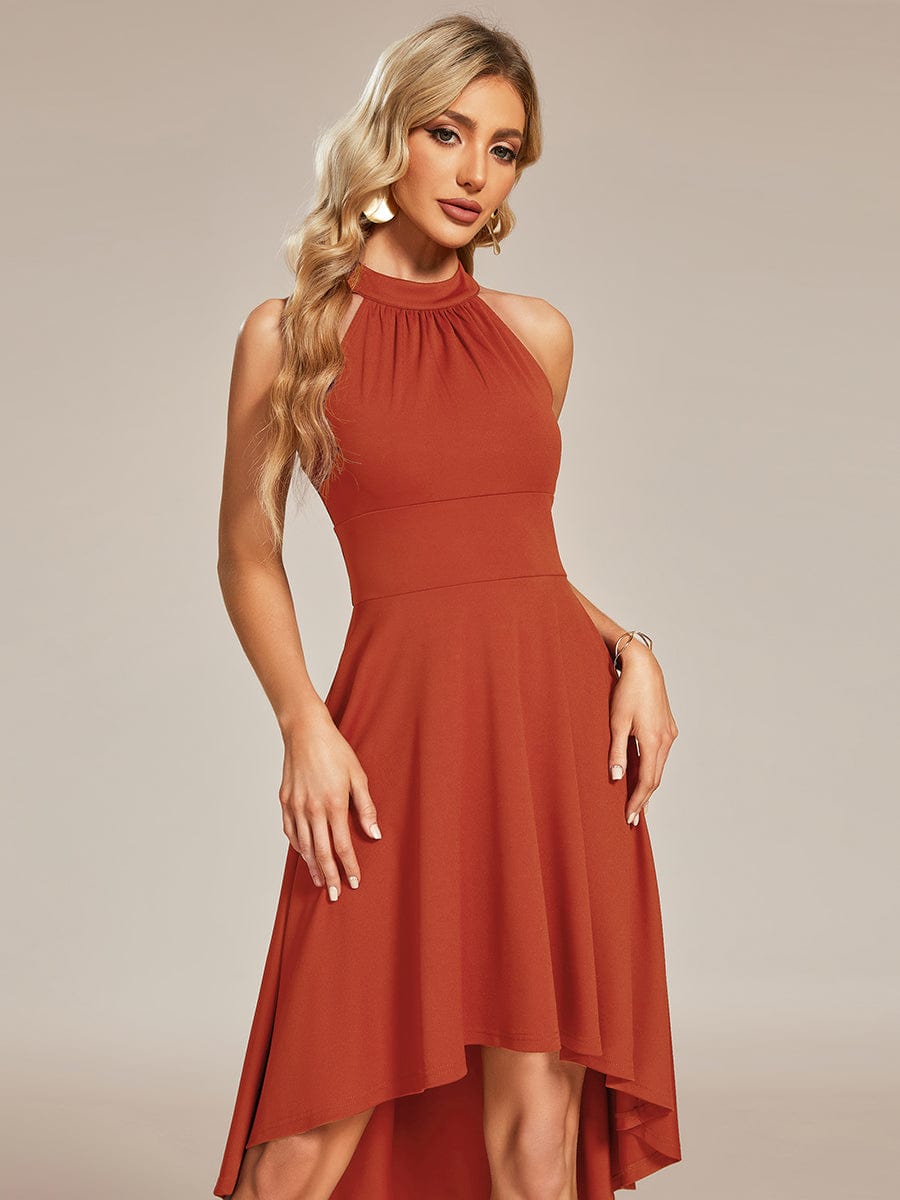 A-Line Halter Summer Sundresses Causal Cocktail Dress