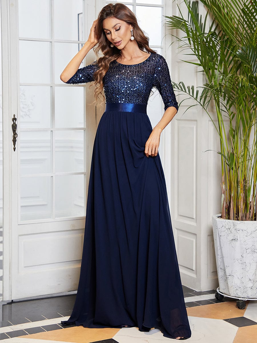 Navy Blue Concert Dresses