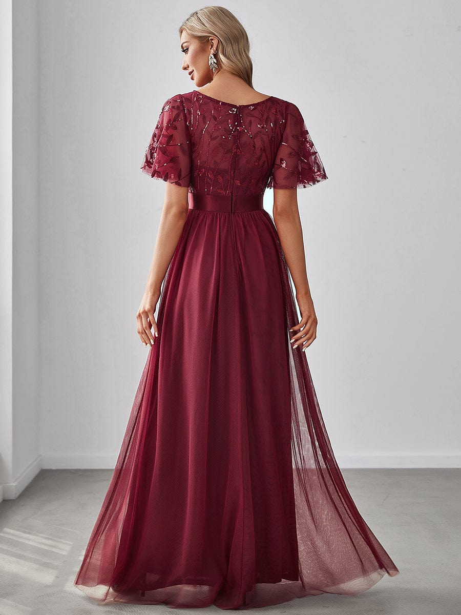 Burgundy Bridesmaid Dresses