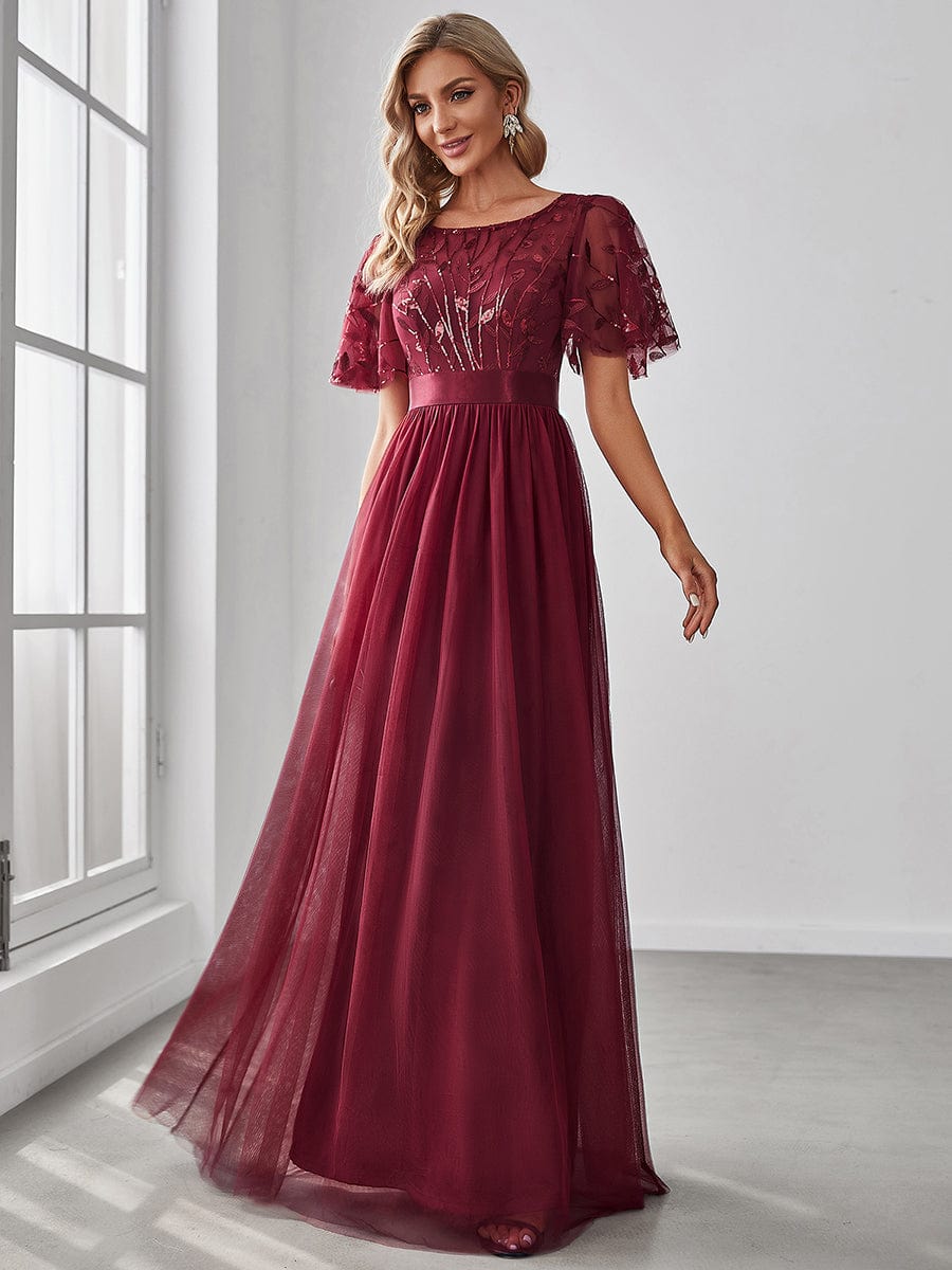 Burgundy Bridesmaid Dresses