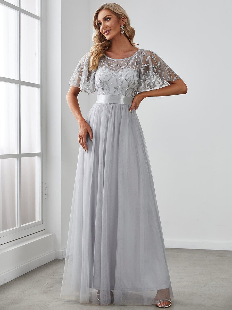 Grey Bridesmaid Dresses