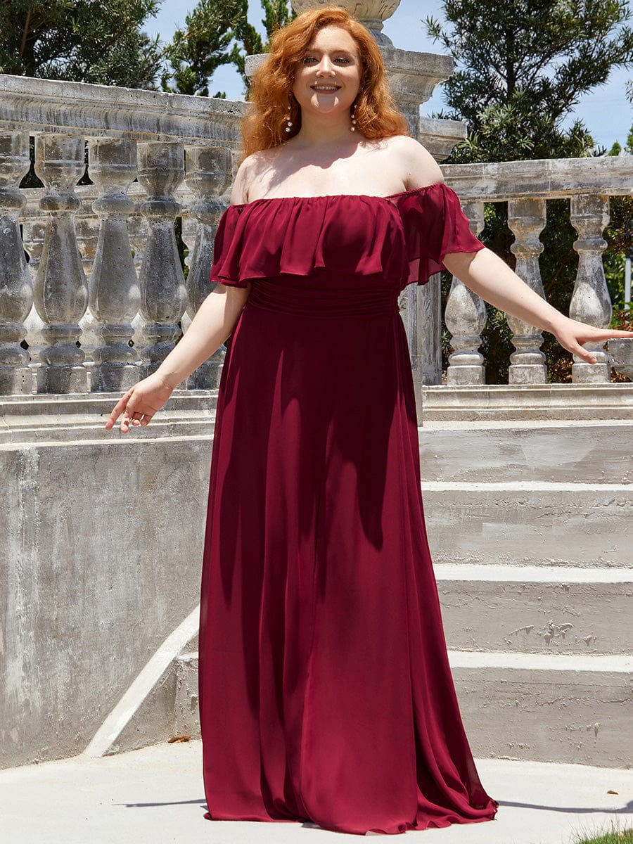 Burgundy Bridesmaid Dresses