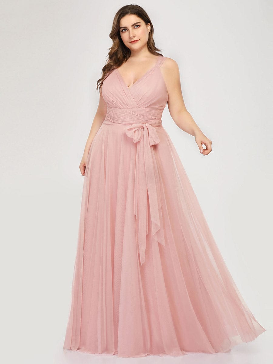 Pink Tulle Bridesmaid Dresses