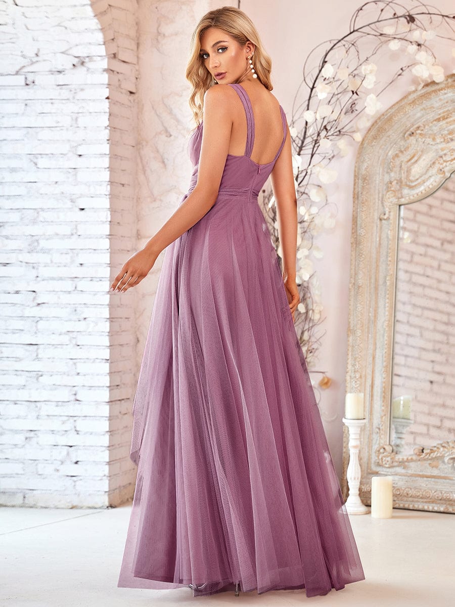 Purple Orchid Bridesmaid Dresses