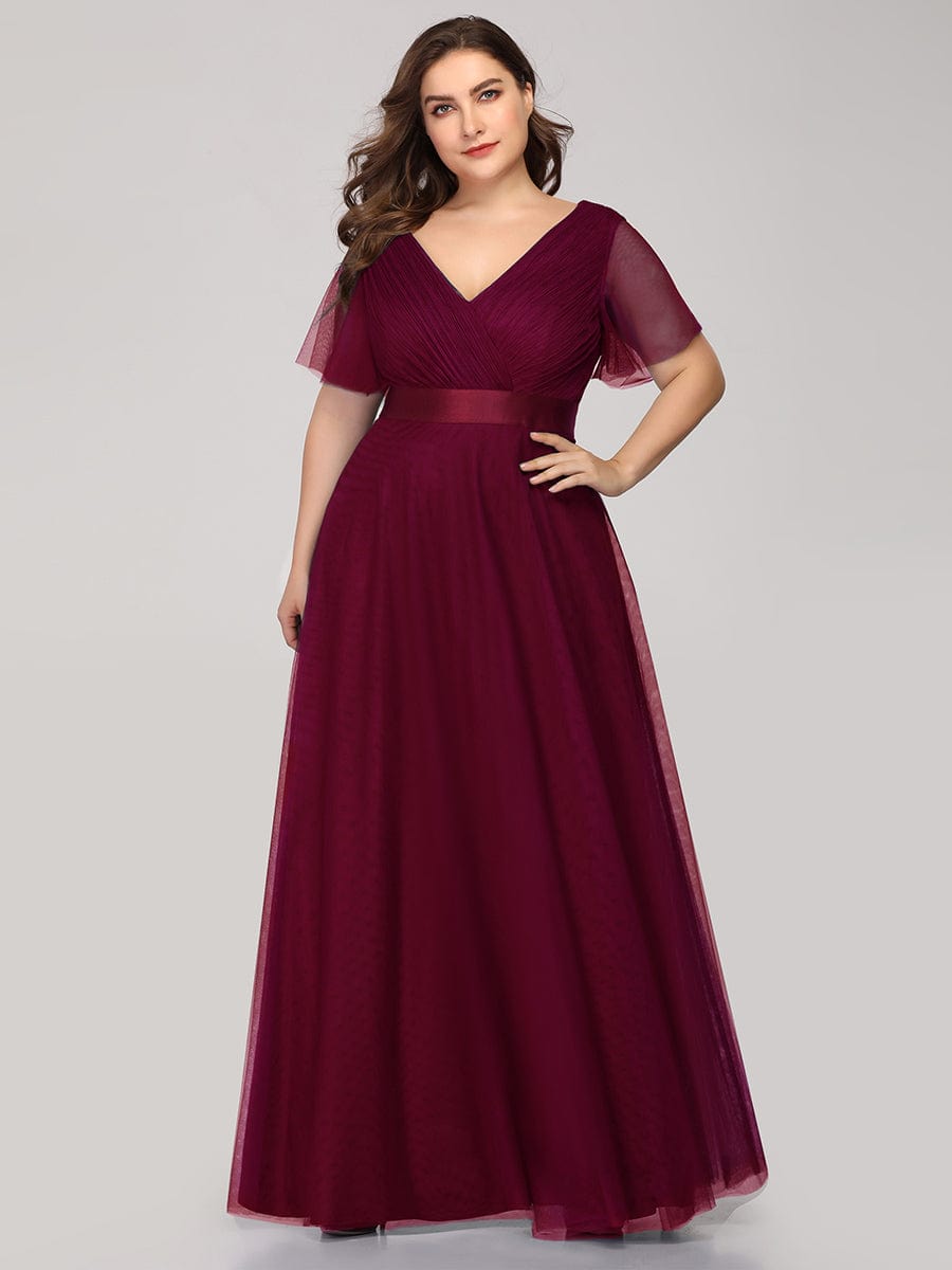 Burgundy Bridesmaid Dresses