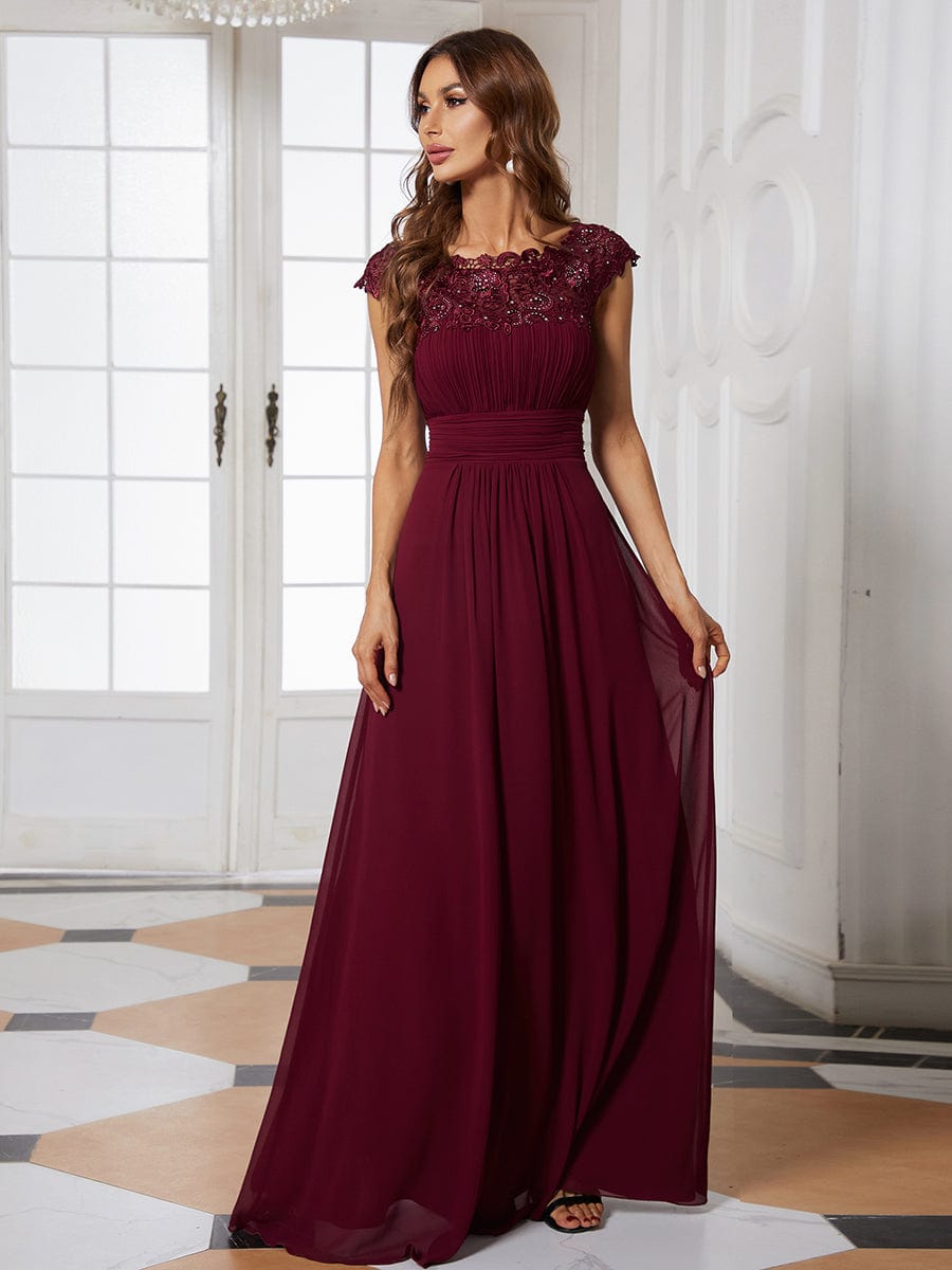 Burgundy Bridesmaid Dresses