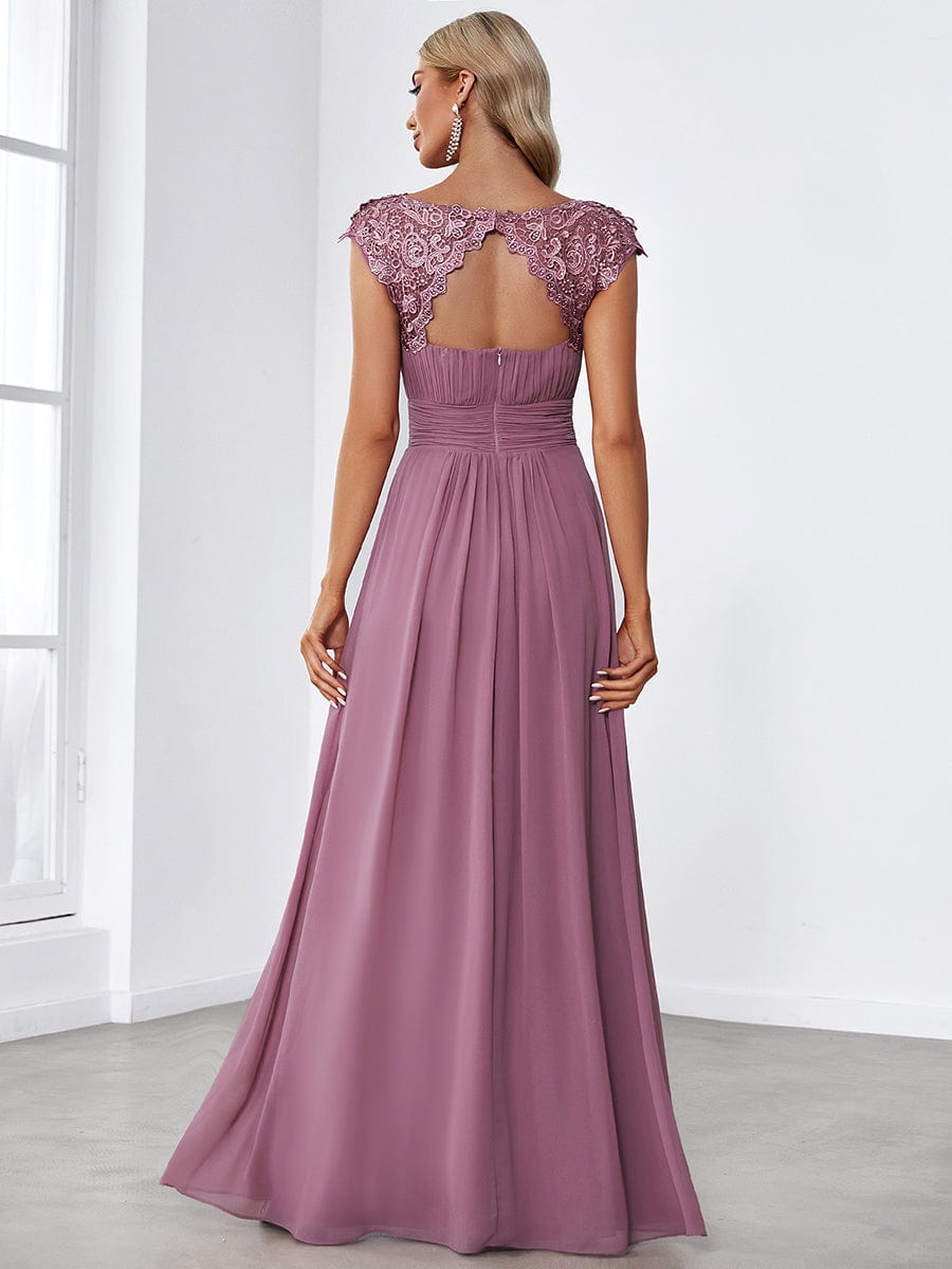 Purple Orchid Bridesmaid Dresses