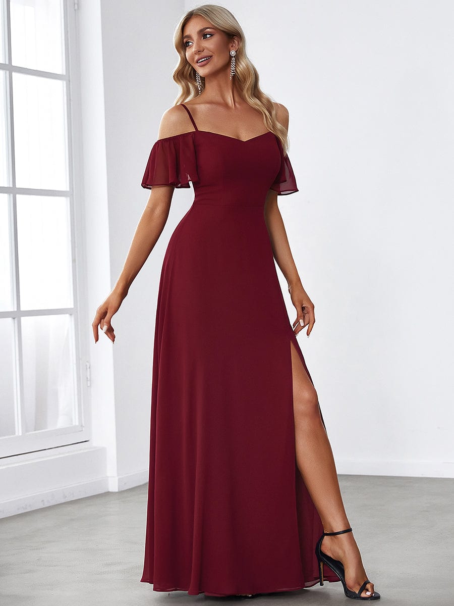 Burgundy Bridesmaid Dresses