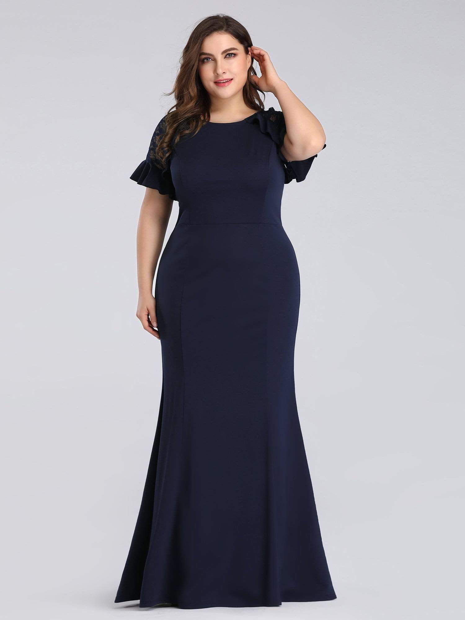 plus size dresses with sleeves uk